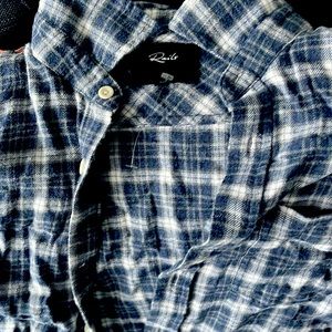 Excellent condition Rails Flannel Plaid shirt